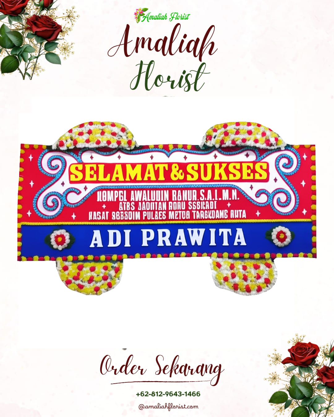 Papan Bunga Ucapan Selamat Dukuhseti